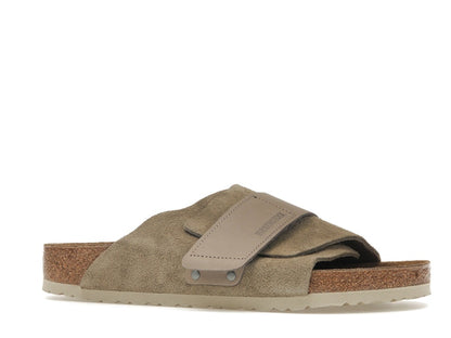 Birkenstock Kyoto Nubuck Suede Taupe