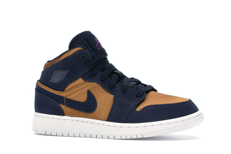 Jordan 1 Mid Obsidian Desert Ochre (GS)