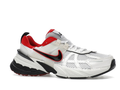 Nike V2K Run Metallic White University Red