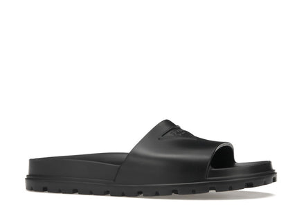 Prada Rubber Slides Black (Men's)