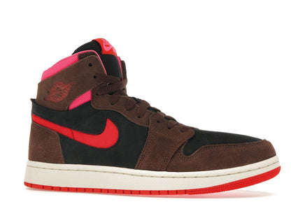 Jordan 1 High Zoom Air CMFT 2 Cacao Wow Picante Red (Women's)