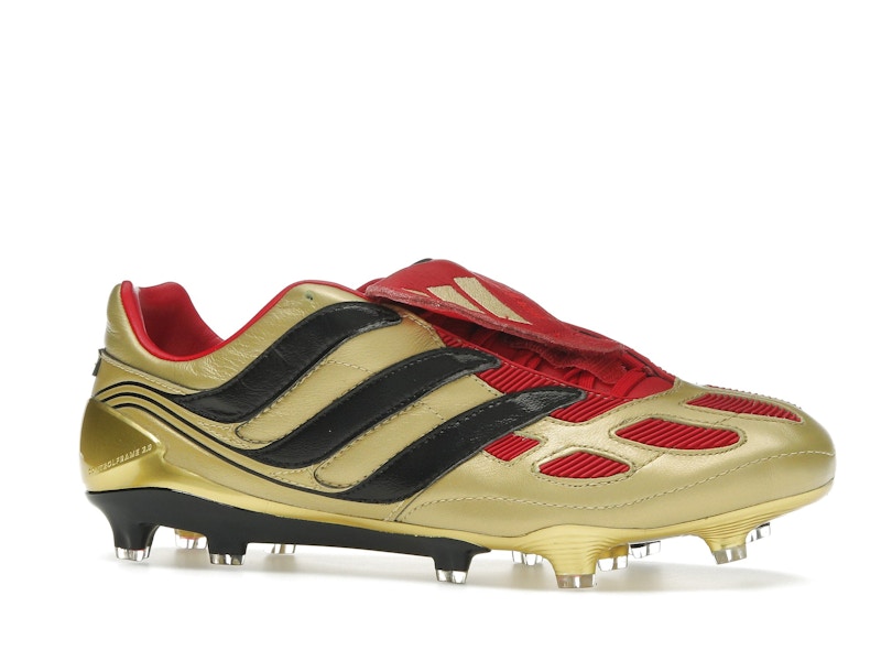 adidas Predator Precision FG Zinedine Zidane Gold Metallic Made in Germany
