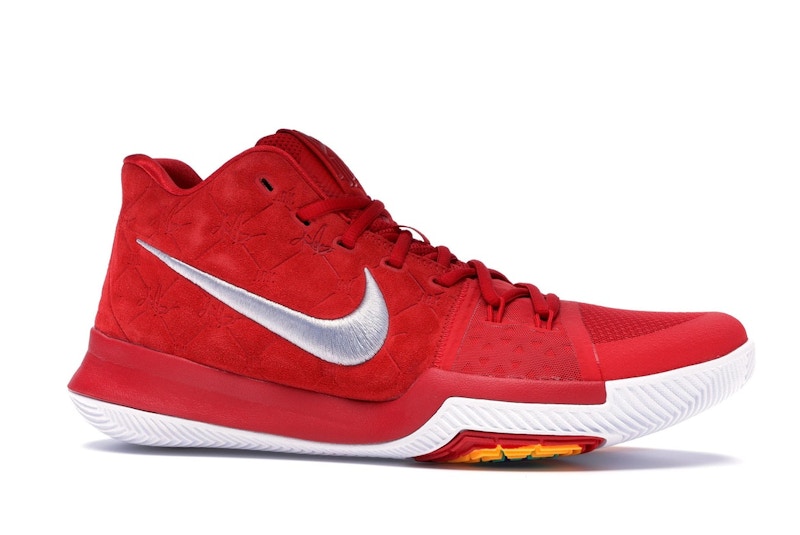 Nike Kyrie 3 Red Suede