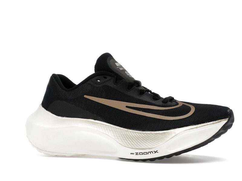 Nike Zoom Fly 5 Black Metallic Gold Grain