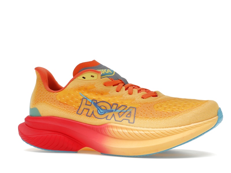 Hoka One One Mach 6 Poppy Squash