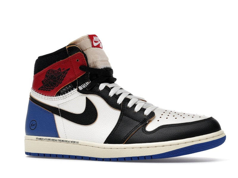 Jordan 1 Retro High OG SP Fragment x Union LA Varsity Red Sport Royal