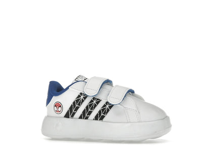 adidas Grand Court Marvel Spider-Man Cloud White Core Black Royal Blue (TD)