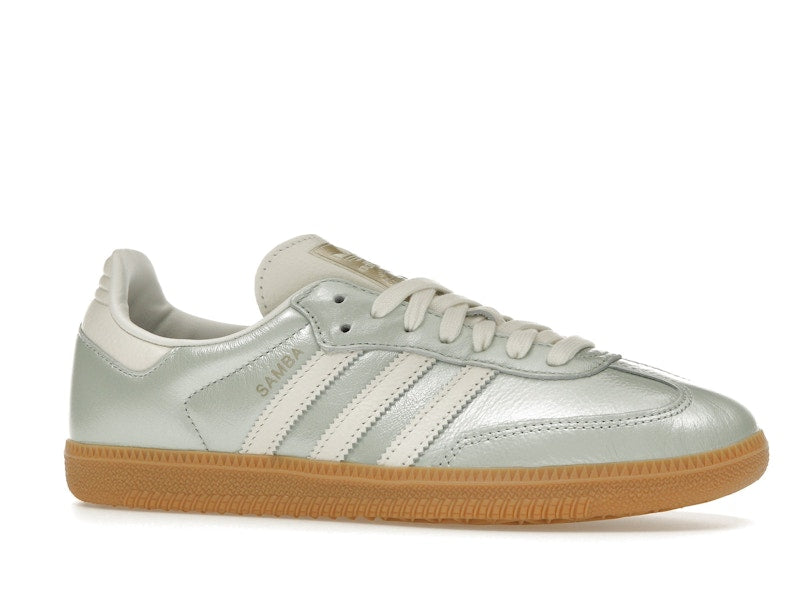 adidas Samba OG Linen Green Metallic (Women's)