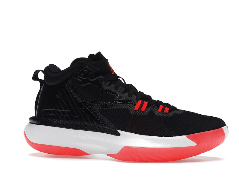 Jordan Zion 1 Black White Bright Crimson