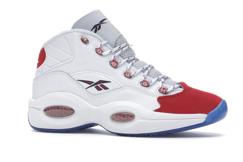 Reebok Question Mid Red Toe 25th Anniversary