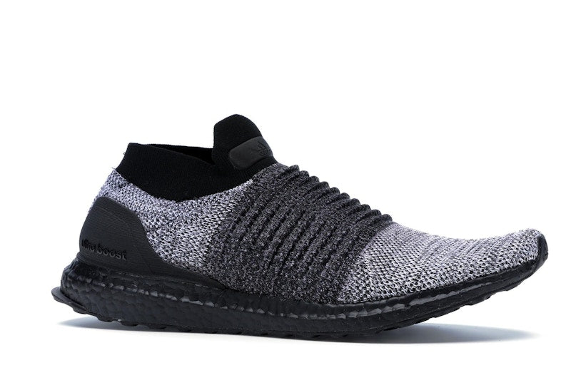 adidas Ultra Boost Laceless Mid Black Oreo