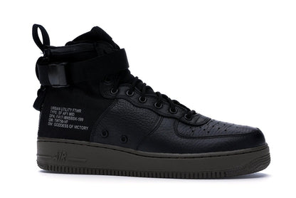 Nike SF Air Force 1 Mid Black Dark Hazel