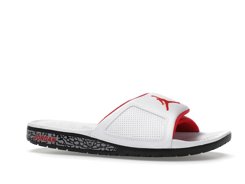 Jordan Hydro III Retro White University Red Cement