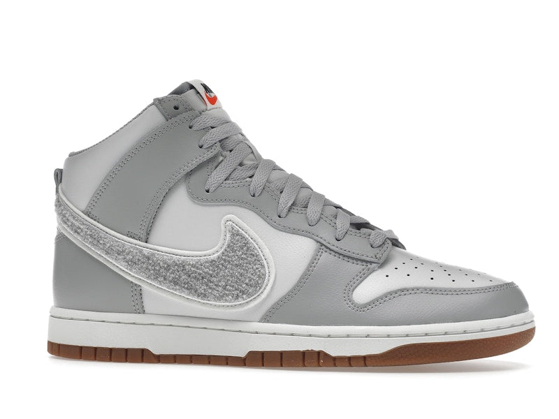 Nike Dunk High University Chenille Swoosh Light Smoke Grey