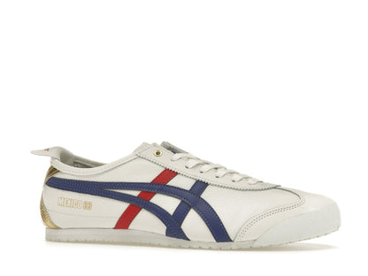 Onitsuka Tiger Mexico 66 White Blue Red Metallic Gold