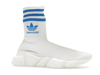 Balenciaga x adidas Speed Trainer White Blue