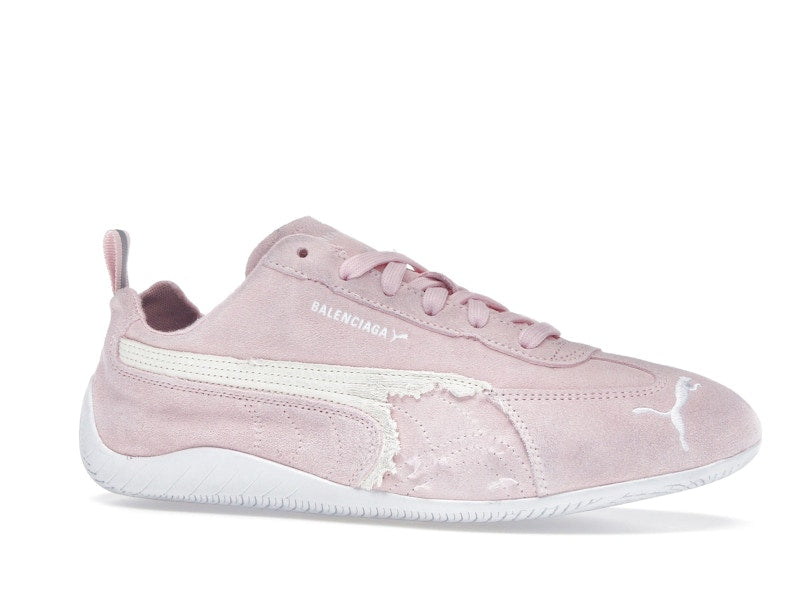 Balenciaga x Puma Speedcat Suede Distressed Pink White