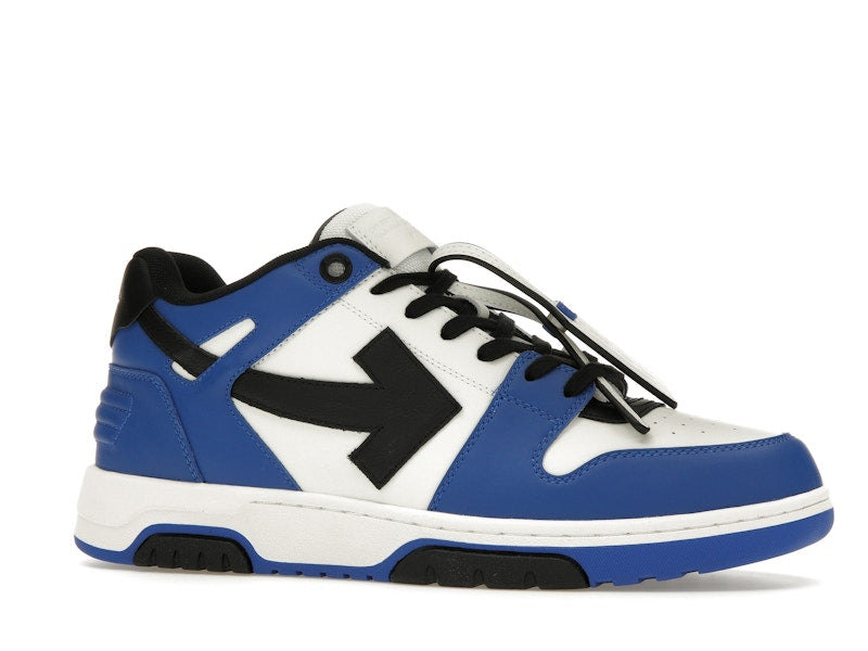 OFF-WHITE Out Of Office OOO Low Tops Navy Blue White Blue
