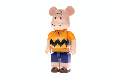 Bearbrick Charlie Brown 400% Yellow