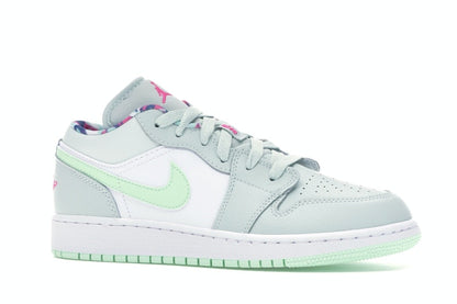 Jordan 1 Low Barely Grey Frosted Spruce (GS)