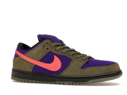 Nike SB Dunk Low Olive Atomic Red