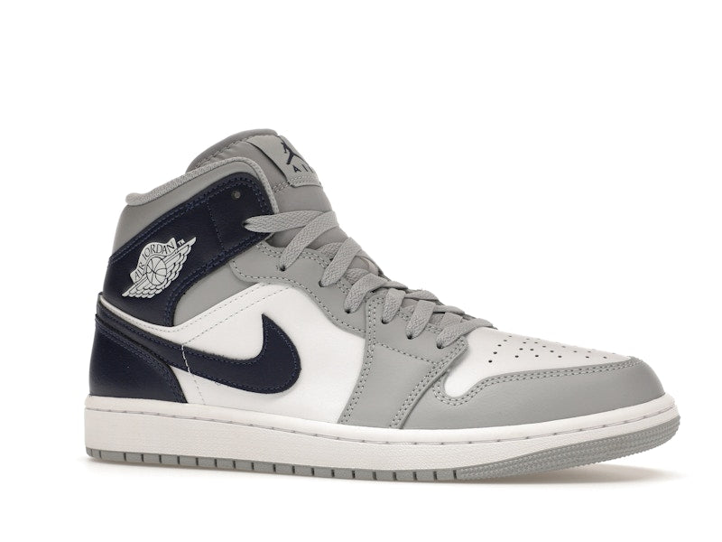 Jordan 1 Mid Wolf Grey Midnight Navy