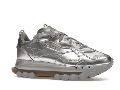 Reebok Classic Leather Cardi B Silver Metallic (Women's)