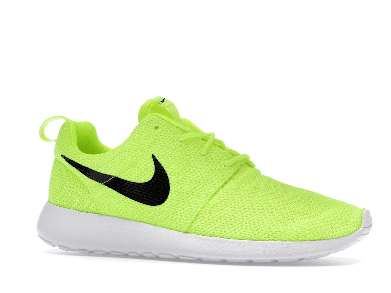 Nike Roshe Run Volt Black White