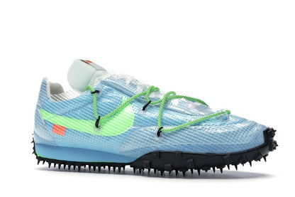 Nike Waffle Racer Off-White Vivid Sky (Women's)