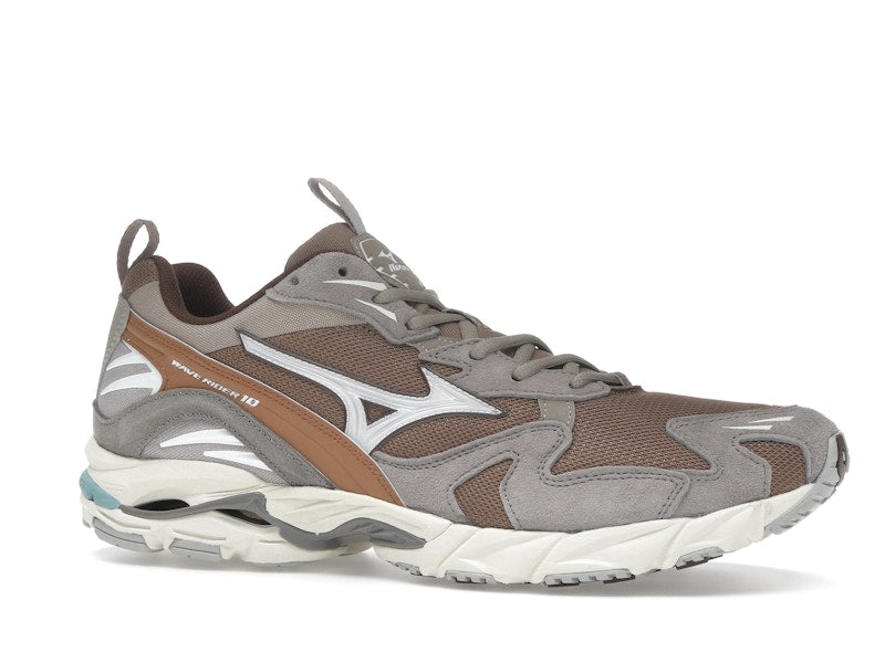Mizuno Wave Rider 10 Fossil White Thrush