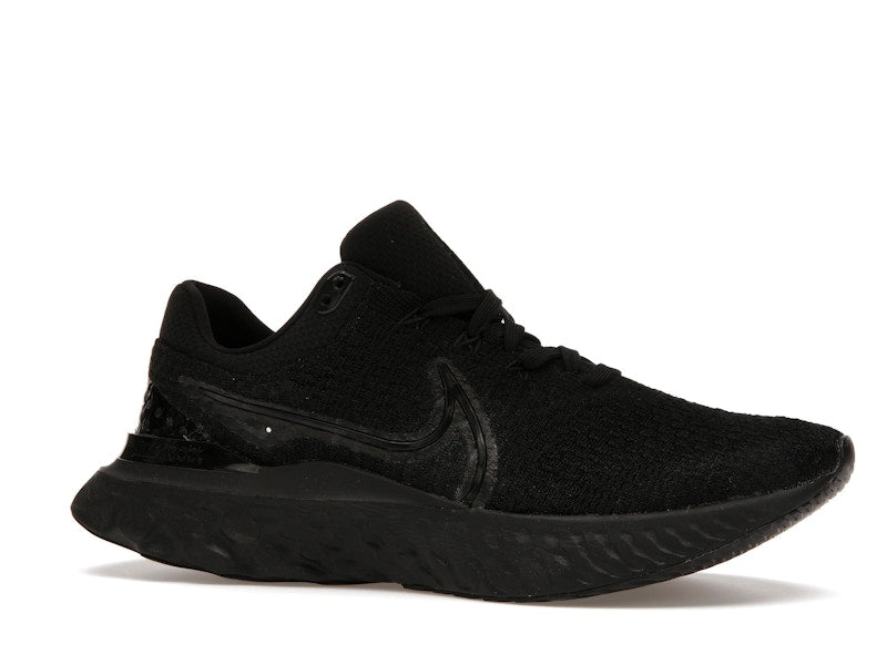 Nike React Infinity Run Flyknit 3 Triple Black