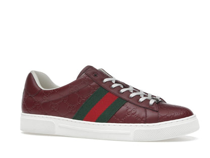 Gucci Ace Web Red Rosso Ancora