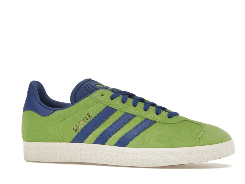 adidas Gazelle Lime Royal Blue