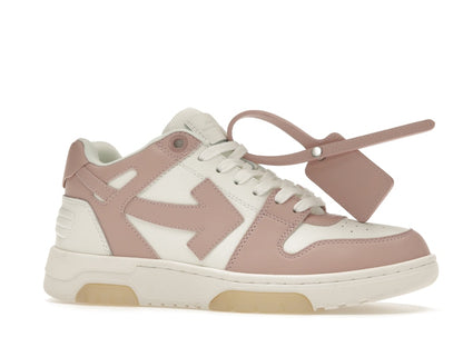 OFF-WHITE Out Of Office "OOO" Low Tops White Pink (Women's)
