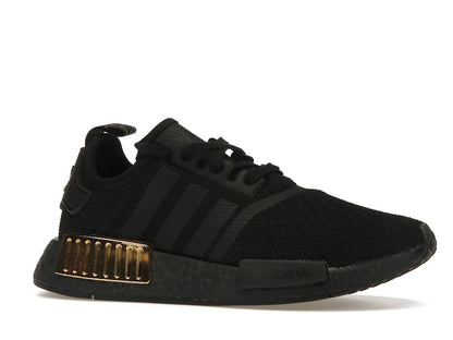 adidas NMD R1 Triple Black Gold Metallic (Women's)