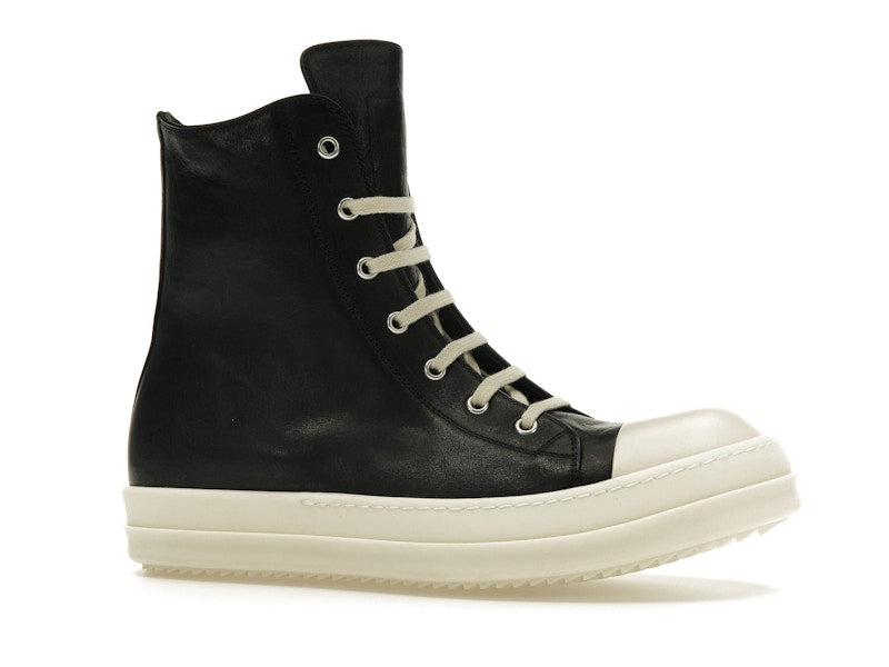 Rick Owens Lido High Sneaks Black Milk