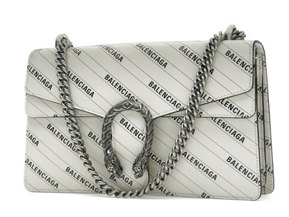 Gucci x Balenciaga The Hacker Project Small Dionysus Bag White