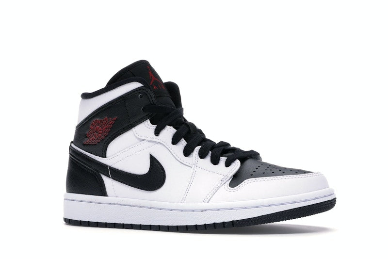 Jordan 1 Mid Reverse Black Toe (Women's)