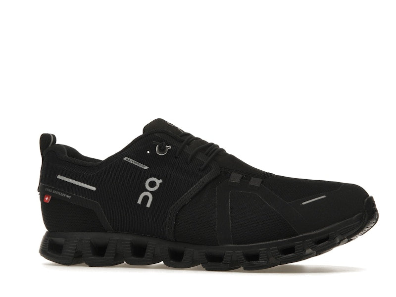 On Running Cloud 5 Waterproof All Black