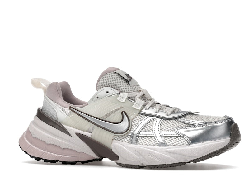 Nike V2K Run Platinum Tint Summit White Cave Stone Metallic Silver (Women's)