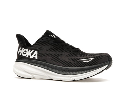 Hoka One One Clifton 9 Black White