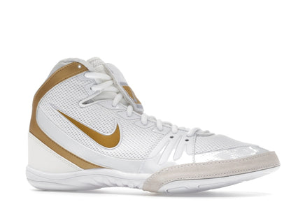 Nike Freek White Wolf Grey Metallic Gold