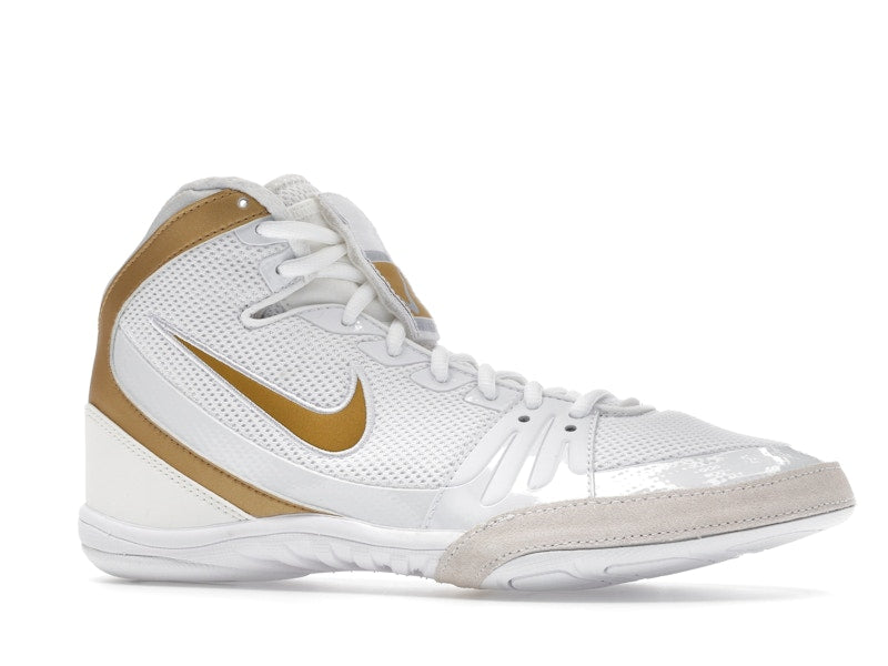 Nike Freek White Wolf Grey Metallic Gold
