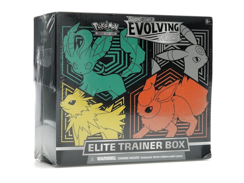 Pokémon TCG Sword & Shield Evolving Skies Elite Trainer Box (Flareon/Jolteon/Umbreon/Leafeon)