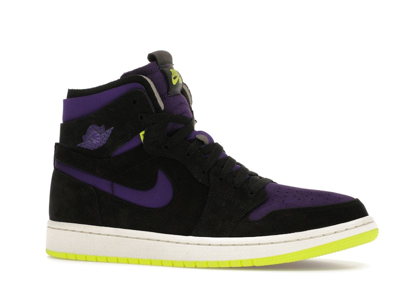 Jordan 1 High Zoom Air CMFT Black Court Purple Lemon Venom (Women's)