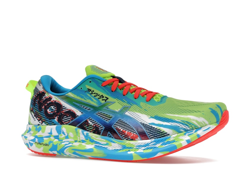 ASICS Noosa Tri 13 Hazard Green Digital Aqua