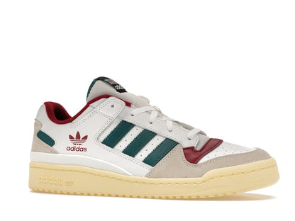 adidas Forum Low White Teal Burgundy