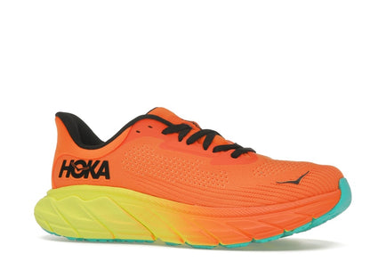 Hoka One One Arahi 7 Electric Tangerine Black (Women's)