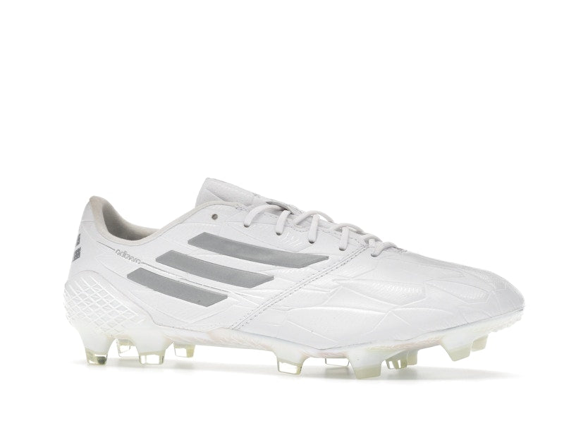 adidas Adizero F50 4 Leather FG White Silver Metallic