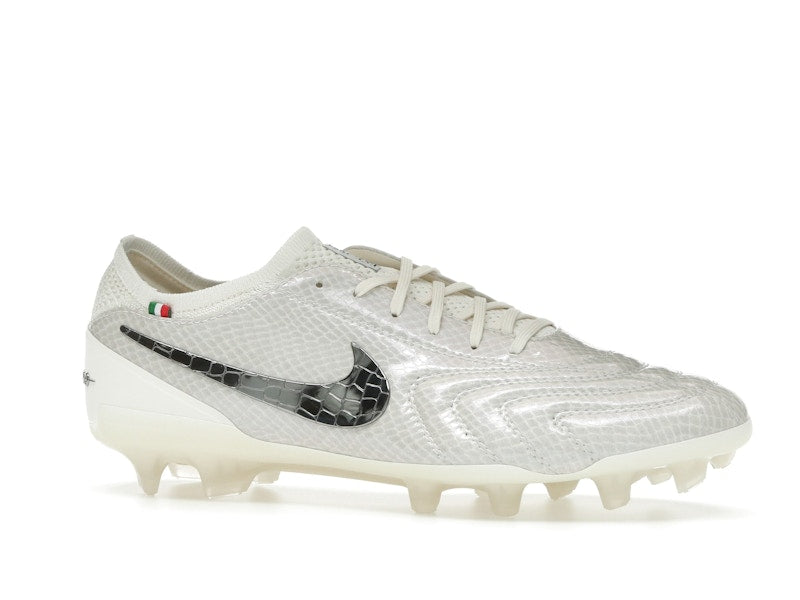 Nike Tiempo Legend 10 Elite Luxe FG Montebelluna Leather White Snakeskin